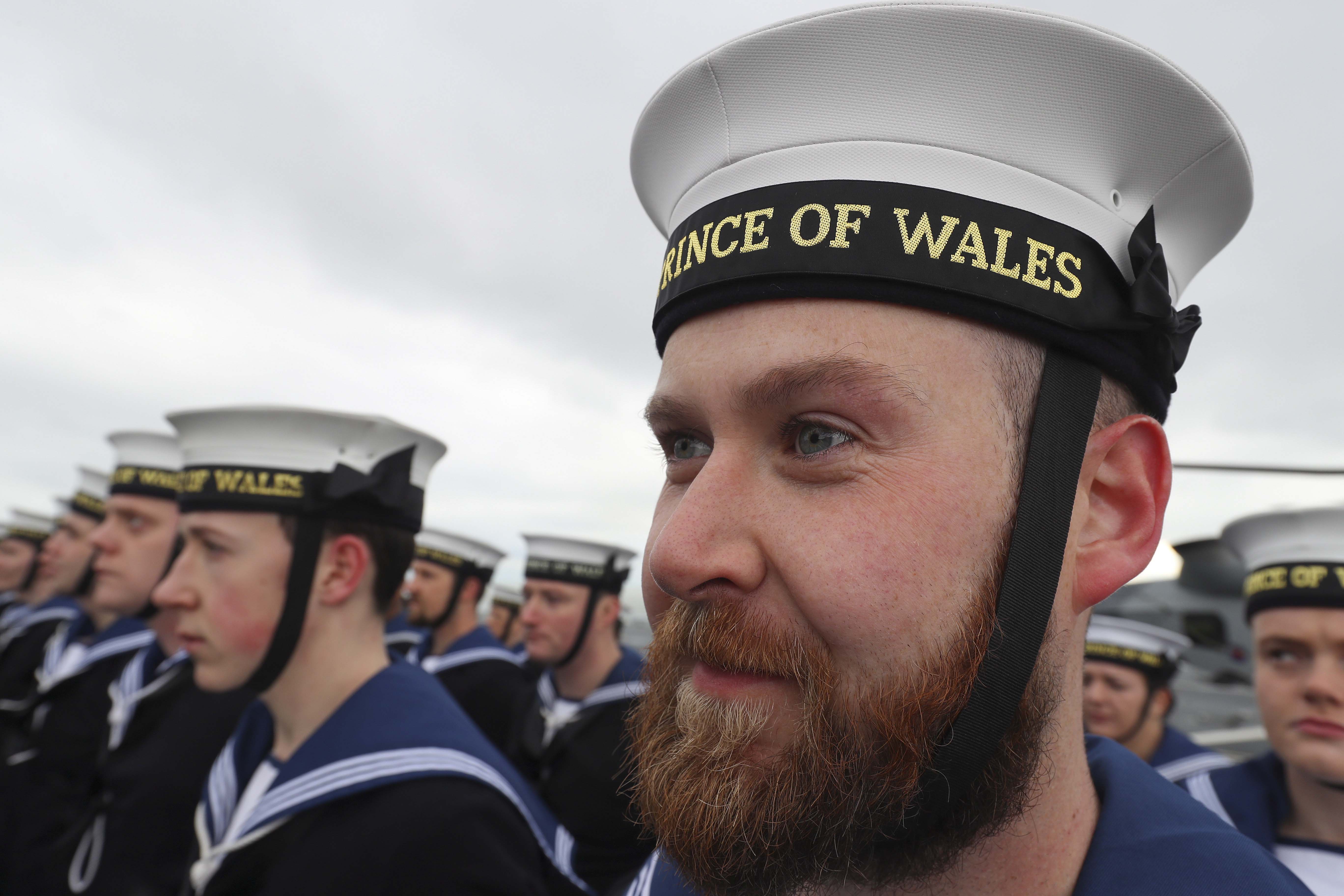 HMS Prince of Wales sails into Portsmouth. Picture: LPhot Pepe Hogan