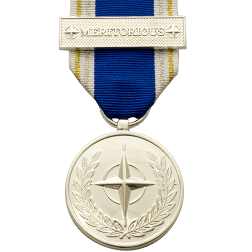 Image result for nato meritorious service medal 2019