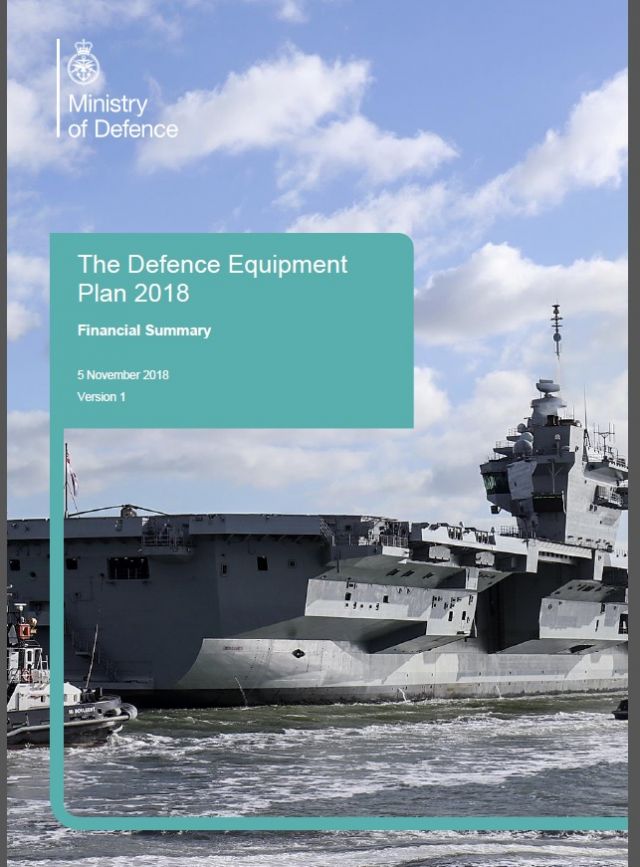 Image result for The Defence Equipment Plan 2018