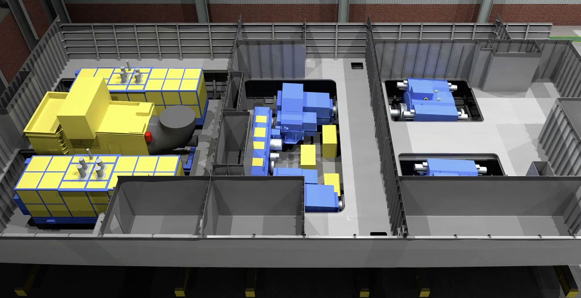 Type 26 frigate propulsion layout