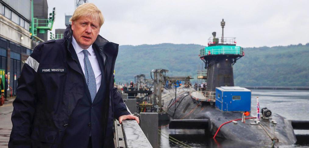 Boris Johnson Royal Navy