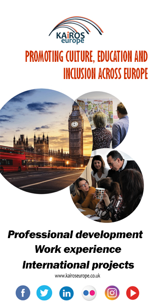 Advert for Kairos Europe